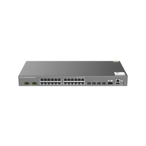 RG-IS5200-24GT4XS-UP-DC Industrial Managed Switch, 24-Port UPoE