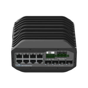 RG-IS5200-8GT4XS Industrial Managed Switch, 8 x Gigabit, 4 x 10G SFP+